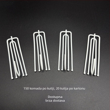Nehrđajući čelični kuk za zavjese s četiri kandže i S kuka – dodaci za tkanine