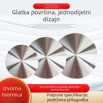 Kružni čvrsti aluminijski disk za namještajni hardver
