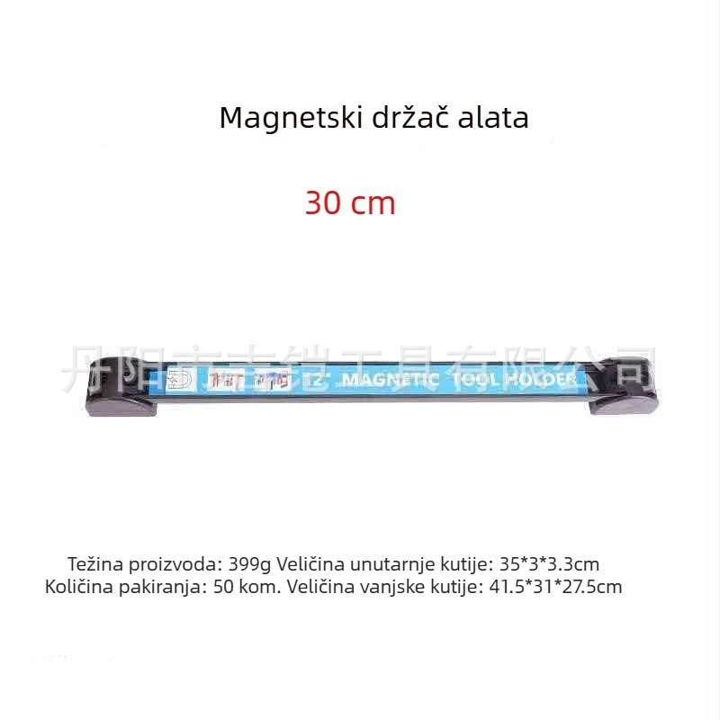 Snažan magnetski stalak za alate, metalni organizator traka, magnetski držač noževa