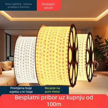 LED traka visoke svjetline za pozadinu stropa dnevnog boravka – unutarnje osvjetljenje, nije prigušiva, nije vodootporna