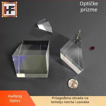 Visoko precizno optičko ogledalo na šipci, pravokutna reflektirajuća prisma, industrijska vidna leća, asferična