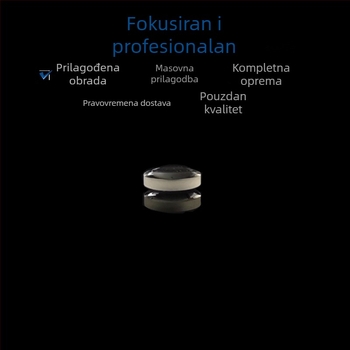 Mala dvostruko konveksna leća, promjer 6 mm, optička staklena leća za laserski mikroskop