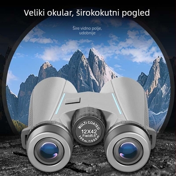 Binokulari visoke HD rezolucije, s optičkom stabilizacijom, noćno viđenje pri slabom osvjetljenju, lagan za vanjsko promatranje zviježđa, astronomiju i koncerte – profesionalna uporaba