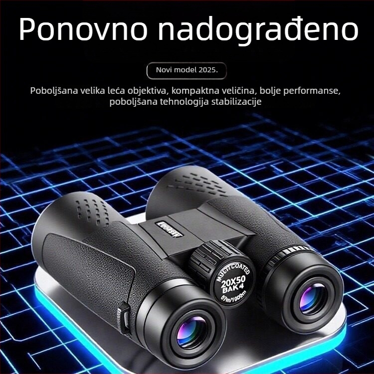 Ručni monokular sa promjenjivim zumom, visoke rezolucije, profesionalne klase, noćni vid pri slabom osvjetljenju, za koncerte i astronomiju – dan i noć