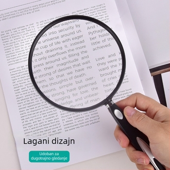 Ručna povećala s japanskim stilom i optičkim staklom visoke rezolucije za čitanje starijima, djeci i studentima