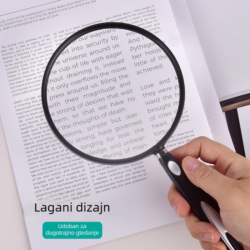 Ručna povećala s japanskim stilom i optičkim staklom visoke rezolucije za čitanje starijima, djeci i studentima