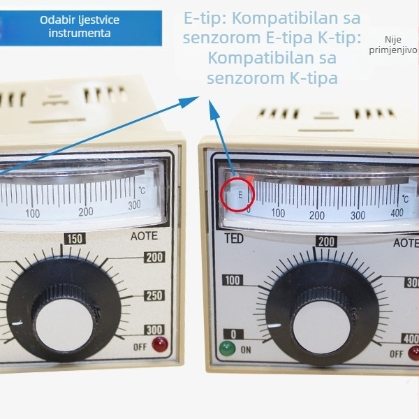 TED-2001 temperaturni regulator za električni gril ploču i stroj za zatvaranje