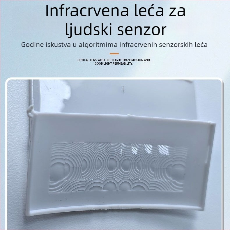 Fresnel leća kvadratnog oblika, optička leća za detekciju tijela, za automatska vrata, infracrveni senzor
