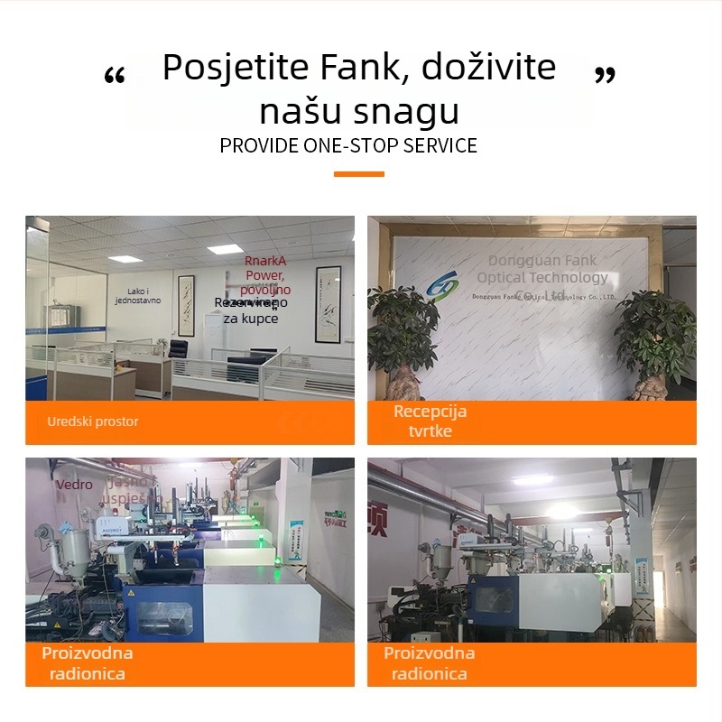 Fresnel leća kvadratnog oblika, optička leća za detekciju tijela, za automatska vrata, infracrveni senzor