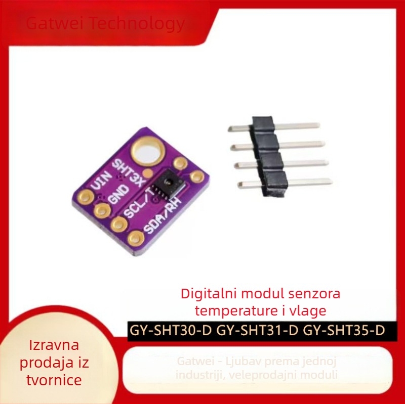 GY-SHT30-D, GY-SHT31-D, GY-SHT35-D digitalni modul senzora za temperaturu i vlagu