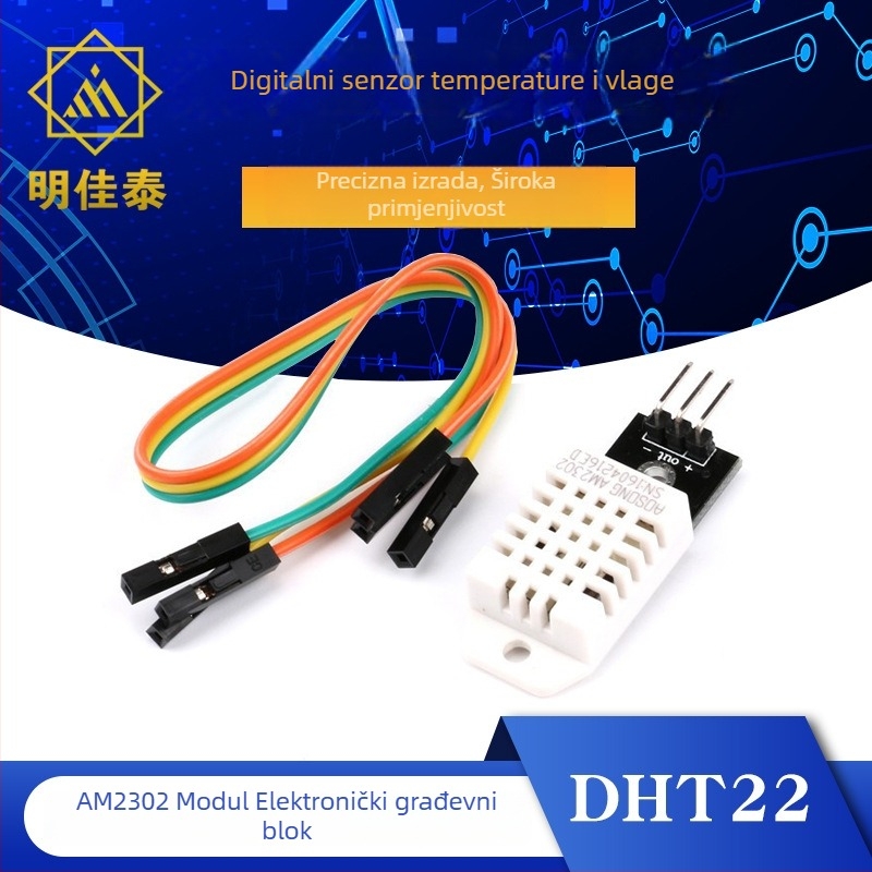 DHT22 1-Wire digitalni senzor temperature i vlage AM2302 modul za elektroničke blokove