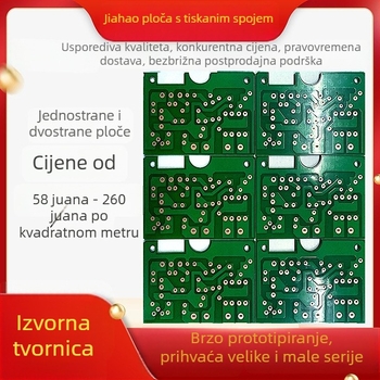 Ploča PCB napajanja FR4/CEM-3 vlaknast, dvostrana ili jednostruka, elektronički komponenti