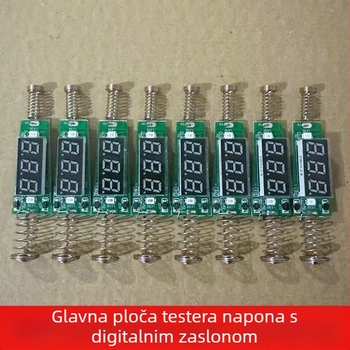 Tester napona s digitalnim zaslonom, univerzalni raspon 5V-120V za električne i auto popravke