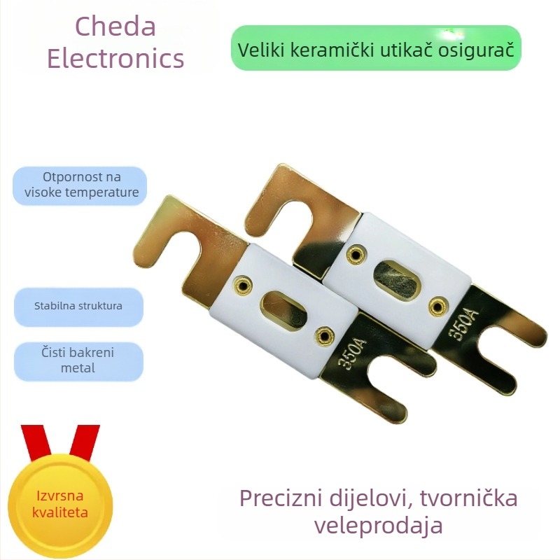 ANL keramički priključni osigurač visokog struje, 30–600A, za fork-bolt spojeve
