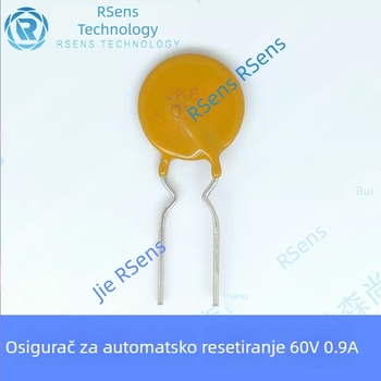 JK60-090 Jinke Plug-in PPTC resettable osigurač 0.9A 60V zaštitni element
