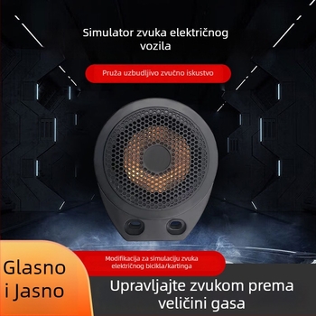 Simulator zvuka motora za električni karting