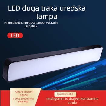 LED uredska dugačka LED traka s aluminijskim kanalom za strop, visokoučinkovita komercijalna LED rasvjeta