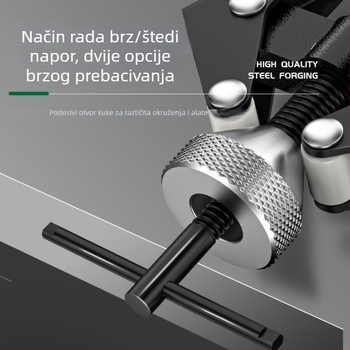 Prilagodljiv alat za demontažu ramena brisača automobila