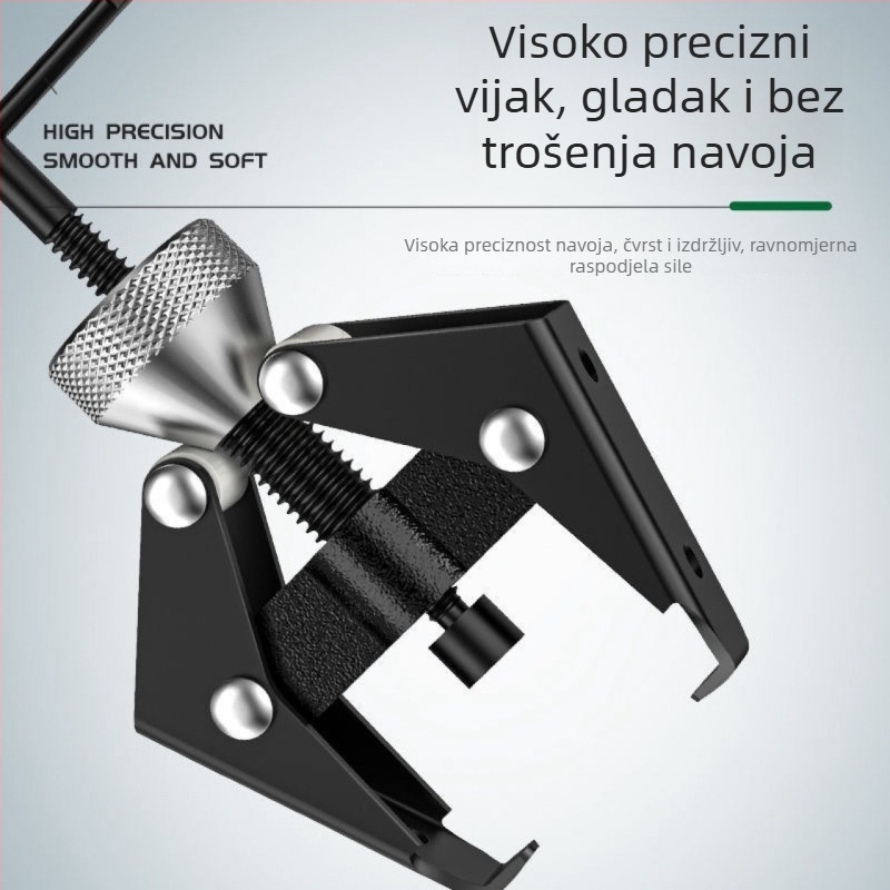 Prilagodljiv alat za demontažu ramena brisača automobila