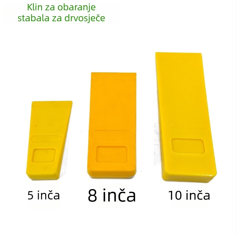 Kvadrati plastični dodaci za vrt, profesionalni klini za rezanje drva i alati