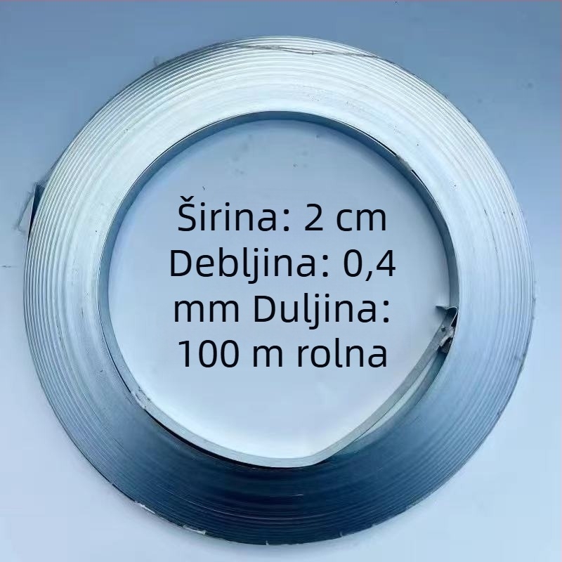PVC vodootporna završna traka za parapetne zidove i membrane