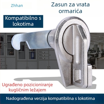 Zhan Han WT-744 Brava za vrata ormara – Mehanička brava za drvena i aluminijska vrata ormara