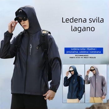 Muška ljetna jakna s UV zaštitom, vodootporna, brzo se suši, prozračna, za ribolov