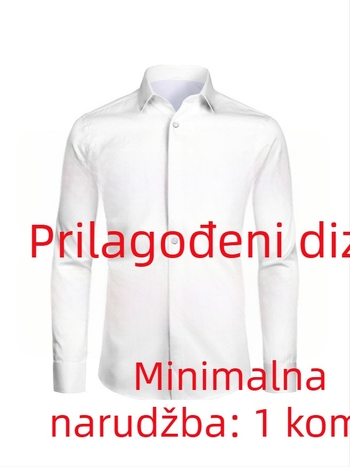Unisex dugi rukav kardigan top s 3D digitalnim printom, prilagodljiv