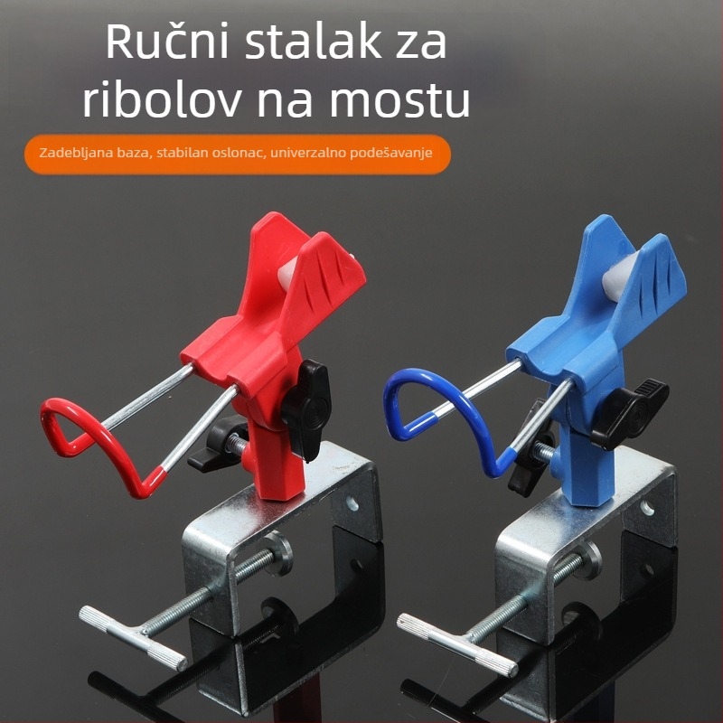 Držač za štapove za ribolov na brodu, montaža u stilu tornja