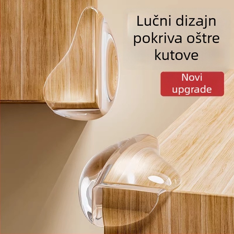 Zaštitnik kuta stola – zaštita od udara za pravokutni kut, zaštita rubova; pogodno za kutove nape i prozora