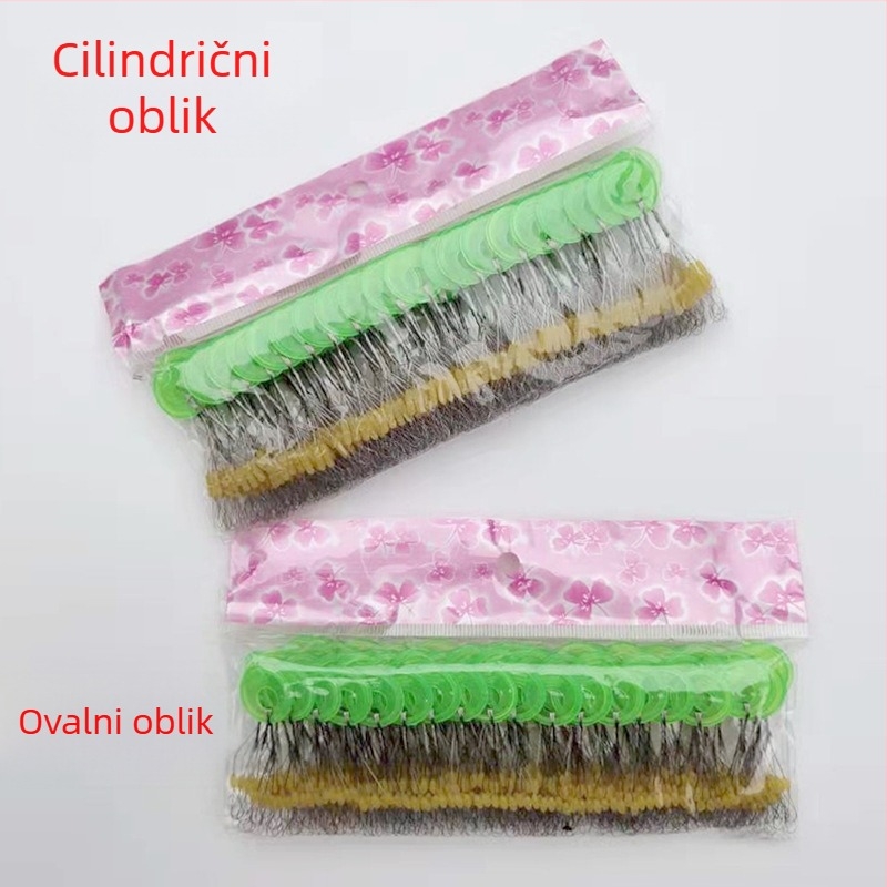 Silikonske svemirske perle, cilindrične i maslinasto oblikovane, za ribolov