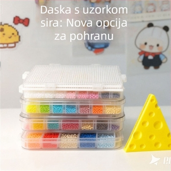 Stolni organizator za perlice s motivom sira
