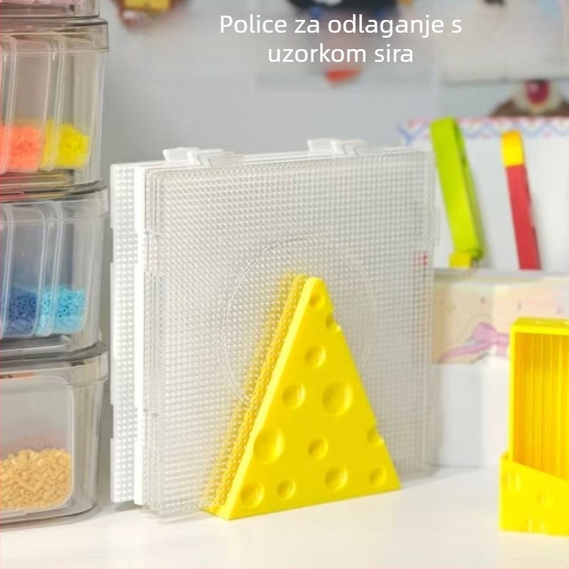 Stolni organizator za perlice s motivom sira