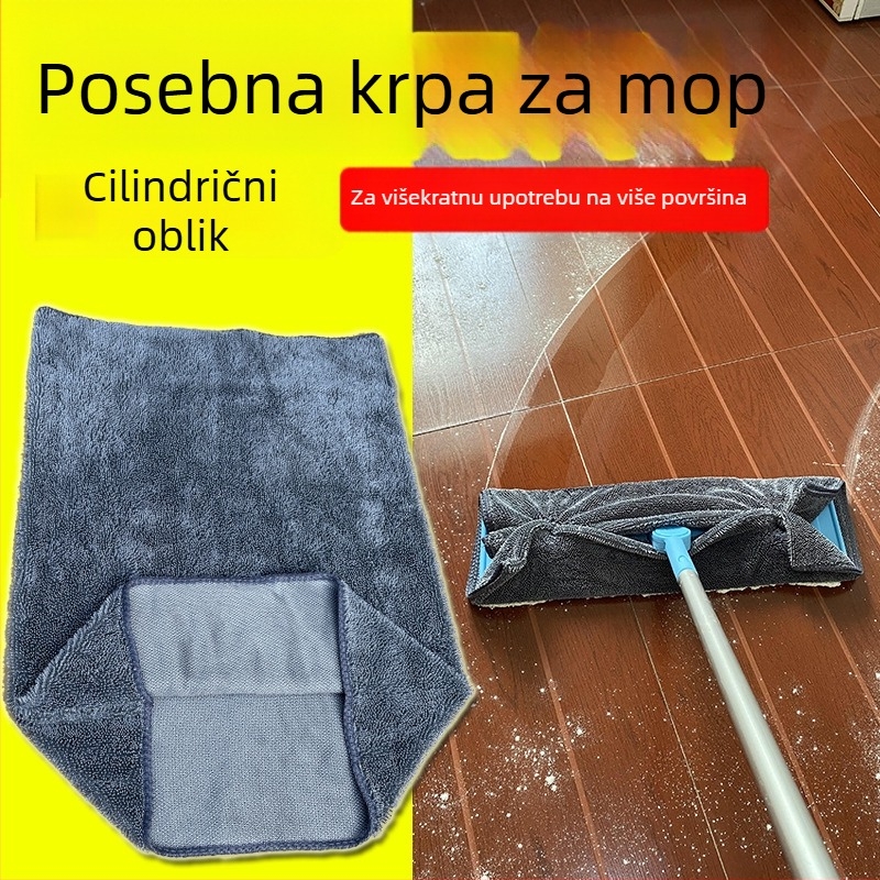 Chenille platni mop pad, 40 cm, velika veličina