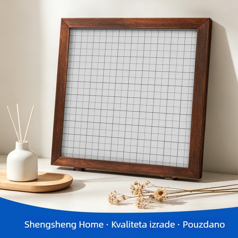 Drvena kutija za perle s preklopnim poklopcem i podijeljenom bazom, otporna na prolijevanje, za polu-završene perle i alate