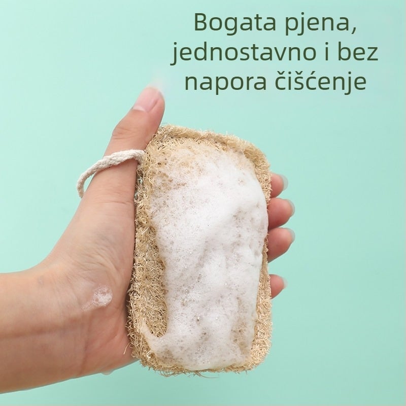 Lufa spužva za pranje posuđa, kuhinjska krpa za čišćenje, uklanjanje masnoće i mrlja, kućna upotreba