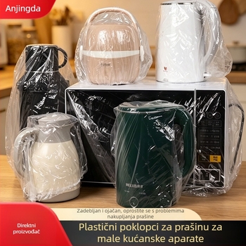 Jednokratna puna zaštitna navlaka za prašinu za usisavač, PE materijal, kućna upotreba, s vrpcom, za kućanske uređaje — multifunkcionalna.