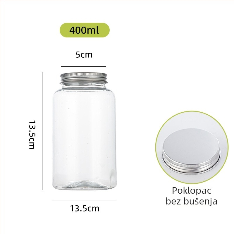 Fuxiang jednokratna plastična boca za Dirty Milk Tea, 401–500 ml, okrugla, s tiskom logotipa