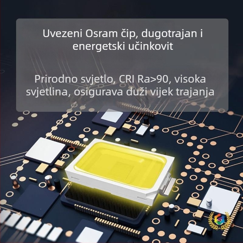 Noćna svjetiljka sa senzorom pokreta za hodnik i stepenice, magnetska ugradnja i pametno punjenje