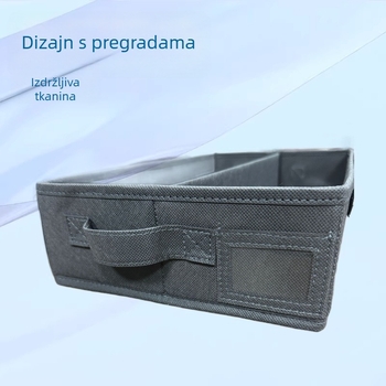 Kutija za skladištenje od netkanog materijala s pregradama i poklopcem, prijenosna, velika kapaciteta (10–20 L)