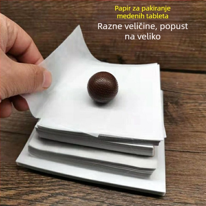 Voskirani papir za pakiranje hrane i pekarske proizvode