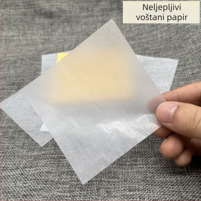 Voskirani papir za pakiranje hrane i pekarske proizvode
