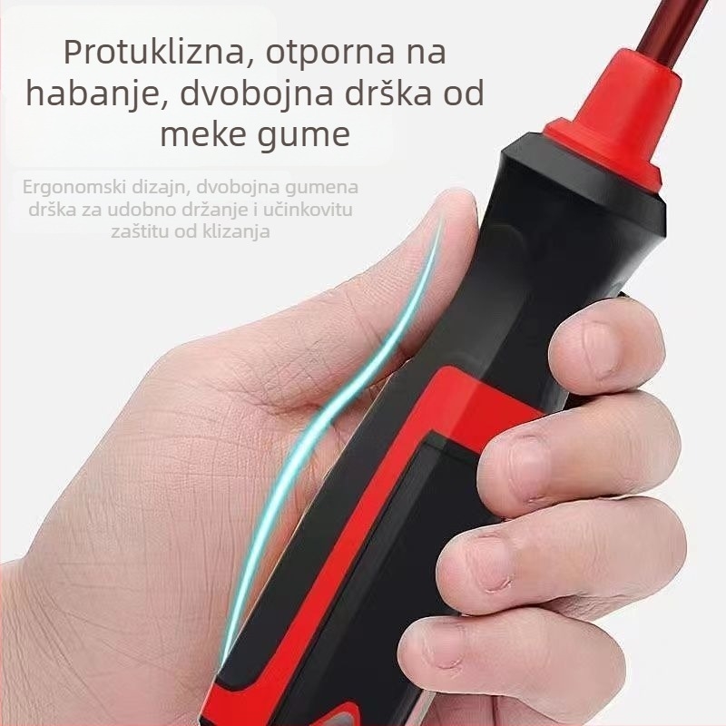 Skup odvijača s ravnim i križnim glavama od S2 legure čelika, kućni alat