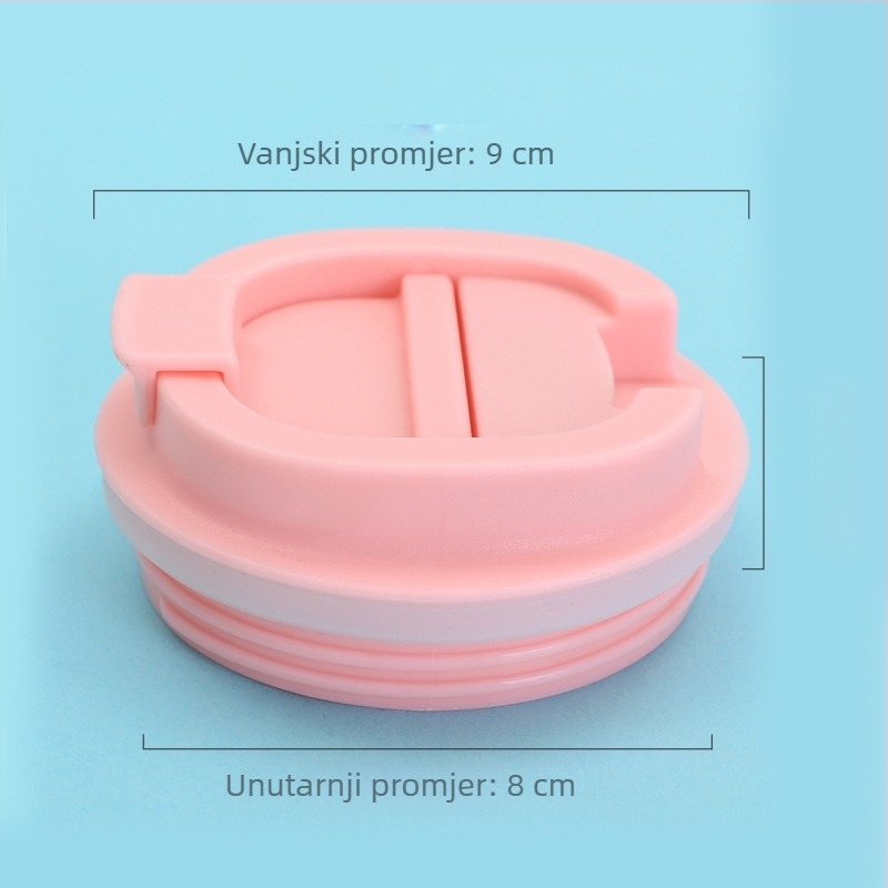 Poklopac za šalicu kave treće generacije, plastični, vodonepropusni, u više boja, za direktno pijenje, izolirani poklopac, na skladištu