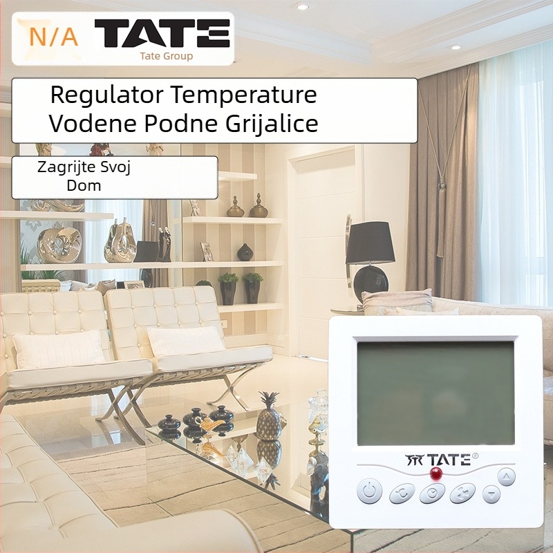 Ted daljinski LCD termostat za grijanje TE-RL1 za podno grijanje i zidni bojler – regulator temperature