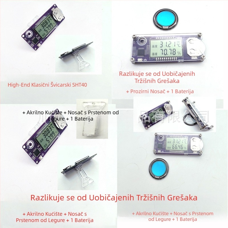 Inkubator mjerač temperature i vlage sa senzorom Sensirion SHT45