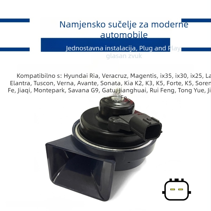 Hyundai snail horn za moderne modele: Elantra, Sonata, ix35, Verna, Mingtu, Reina, Langdong