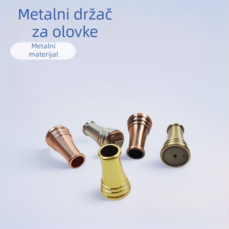 Metalni držač za olovke za stol, mini okrugla podloga, držač za pero, dekor Noći vještica