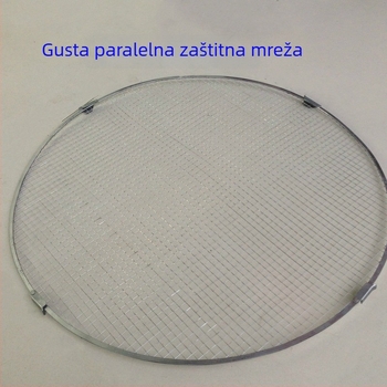 Poklopac od metalne mreže za LED industrijske i rudarske lampe, eksplozijski otporan, elektropolirano i prašno lakirano zaštitno mrežno kućište