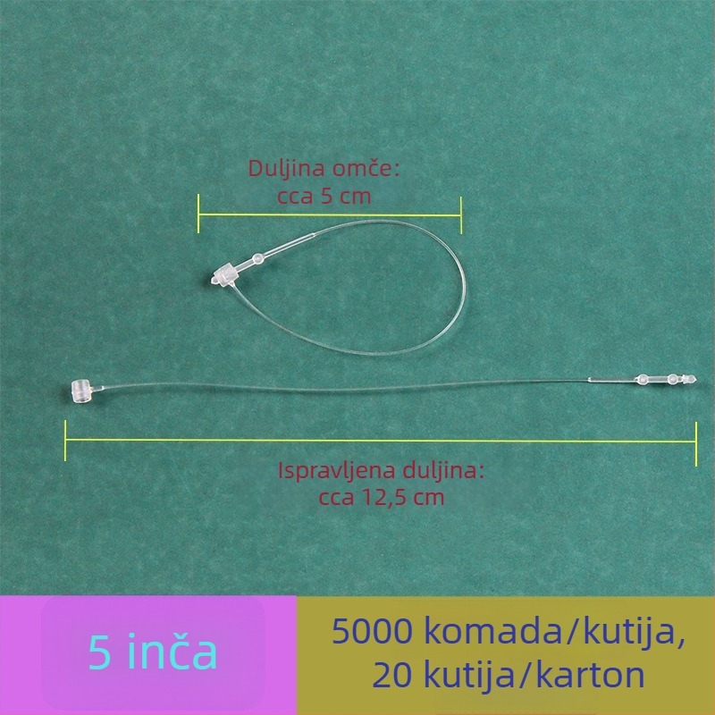 Plastične kopče za oznake, privjesak vrpce za vješanje i perle za oznake odjeće